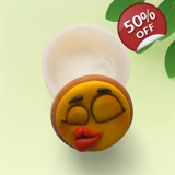 Silicone Mold – Emoji (Big Kiss Face)