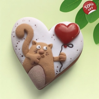 Silicone Mold – Cat wit..