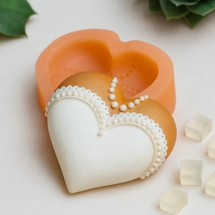 Pearl Bride Heart – Silicone..