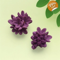 Lilac Flower Duo – 2-Piece Silicone Mold for Soap & Sugar Art