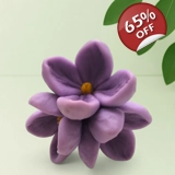 Lilac Trio Bloom – Mini Silicone Mold ..