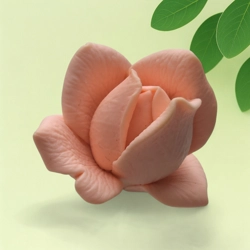Tea Rose Bud – Silicone Mold for Soap & Crafts