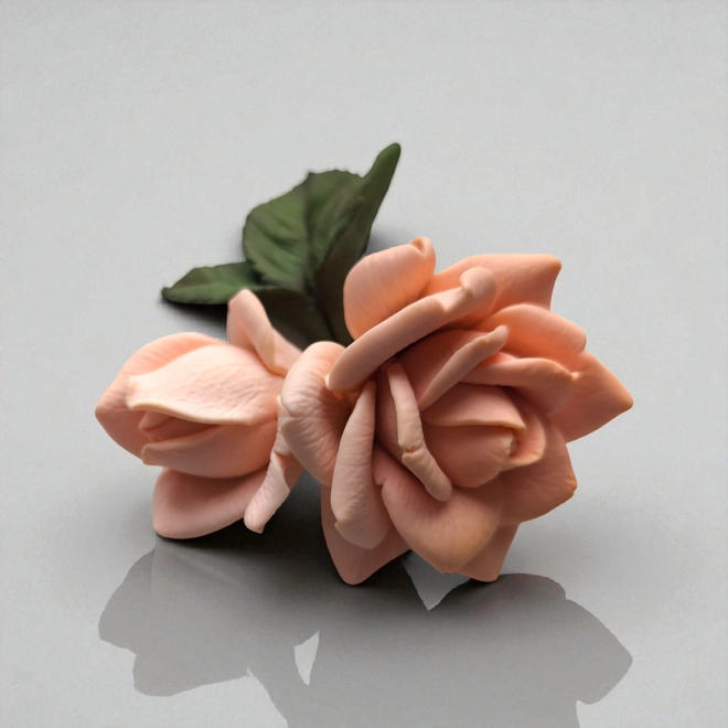 Additional Image for Tea Rose Bud – Silicone Mold for Soap & Crafts