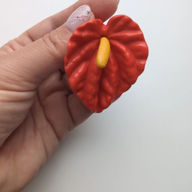 Additional Image for Mini Anthurium Flower – Silicone Mold for Soap & Edibles