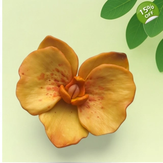 Orchid Flower Silicone ..