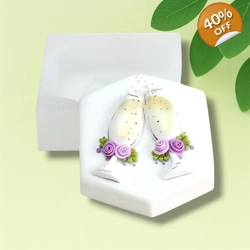 Cheers to Love – Champagne Glasses Silicone Mold
