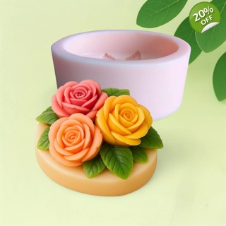 Oval Rose Bouquet – Sil..