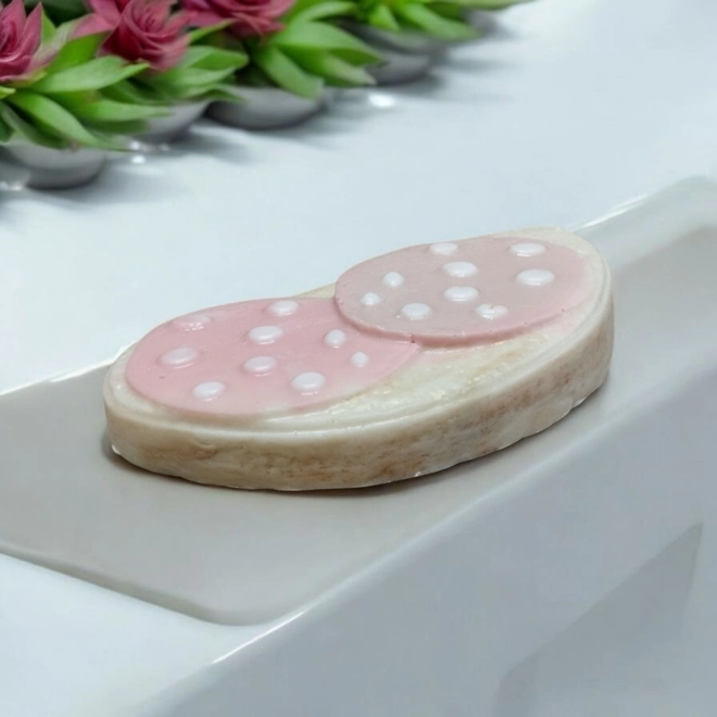 Additional Image for Salami Slice Silicone Mold – Realistic Meat Slice Shape | by AK Molds