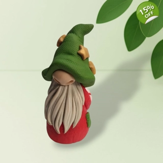 Christmas Gnome Silicon..