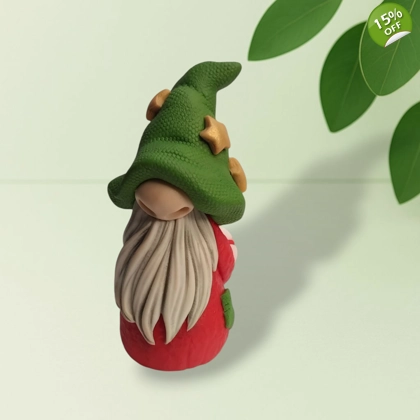 Christmas Gnome Silicone Mold – Festive Soap or Wax Figurine | by AK Molds