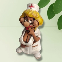 Nurse Figurine Silicone Mold..