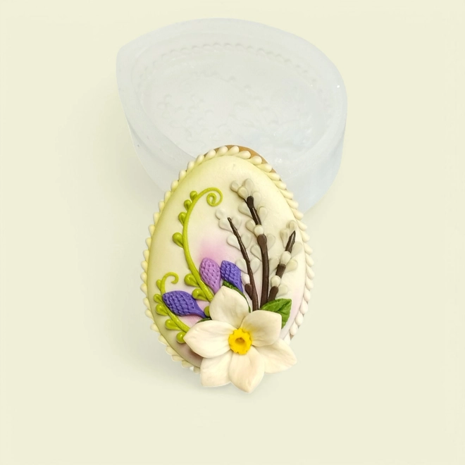 Additional Image for Spring Egg Flowers – Silicone Mold
