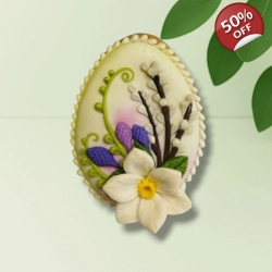 Spring Egg Flowers – Silicone Mold