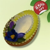 Spring Egg Violet Flowers – Silicone M..
