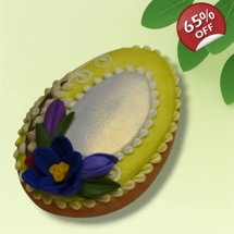 Spring Egg Violet Flowe..