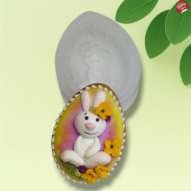 product Image for Spring Bunny Egg – Silicone Mold