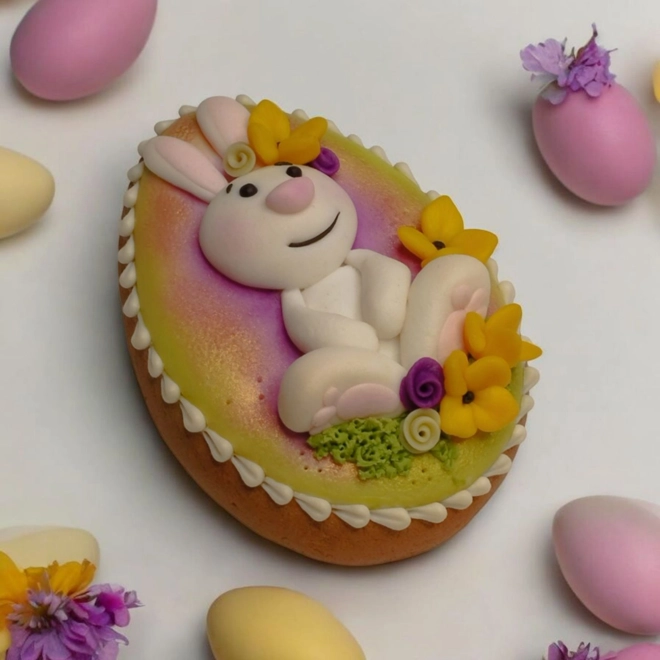 Additional Image for Spring Bunny Egg – Silicone Mold