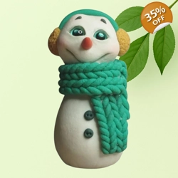 Baby Snowman – Silicone Mold