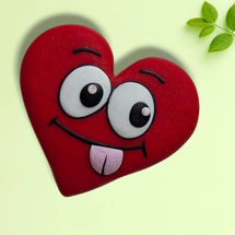 Heart with Tongue – Flat-Bac..