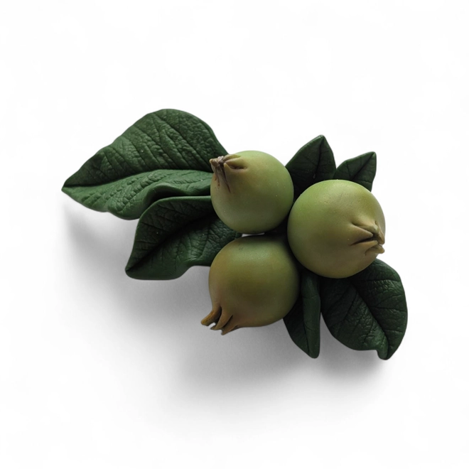 Additional Image for Apple trio with leaves silicone mold