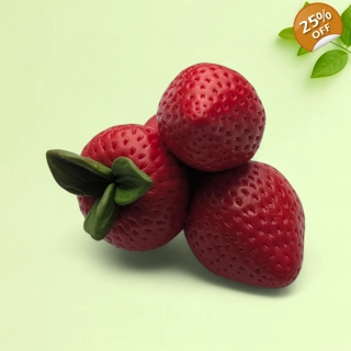 Strawberry Trio Silicon..