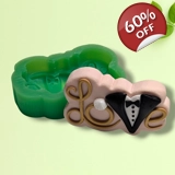 Love with Tuxedo Silicone Mold