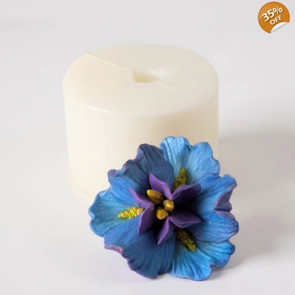 Iris Silicone Mold – Elegant Bloom Design