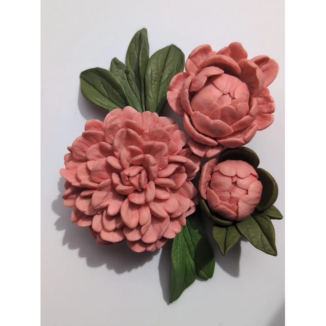 Additional Image for Peony Bud Silicone Mold | Small Flower Mold by AK Molds