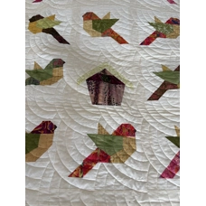 ‘Birds of a Feather’ Quilt by Comberton Quilters.