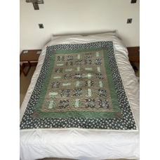 ‘Thank you Mrs. S!’ Charity Quilt by Comberton Quilters.