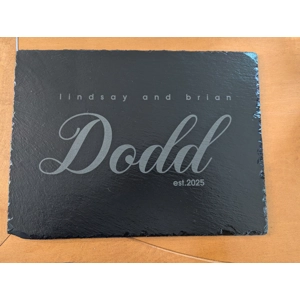 Custom Slate Charcuterie Board