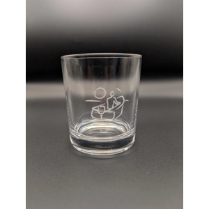 The Village rocks glass