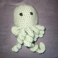 Minty Green Cthulhu Holding Bag Minty Green Cthulhu Holding Bag