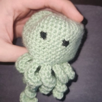 Minty Green Cthulhu Holding Bag Minty Green Cthulhu Holding Bag