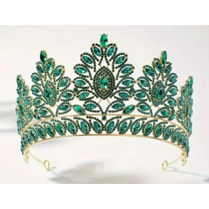 Regal Green Tiara
