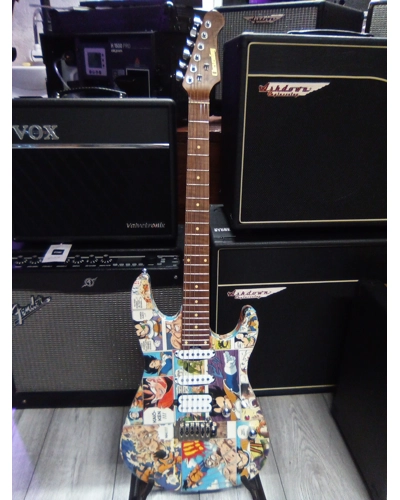 Chevening dragon ball z hss strat