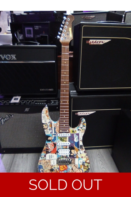 Chevening dragon ball z hss strat