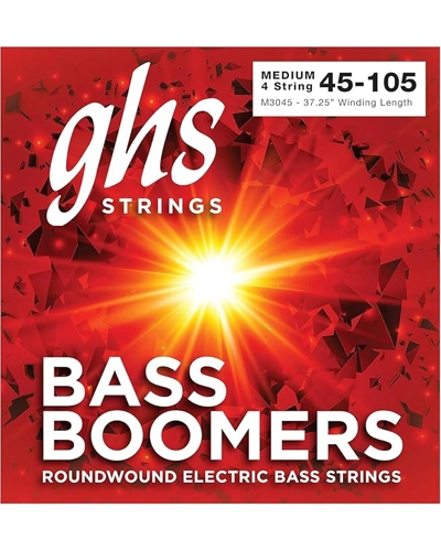 Ghs bass boomers solid wound 45-105