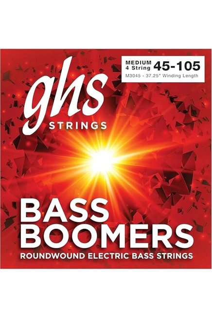 Ghs bass boomers solid wound 45-105