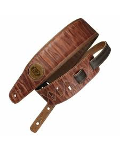 K2 Brazilian leather guitar strap
