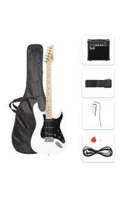 Glarry strat starter pack white