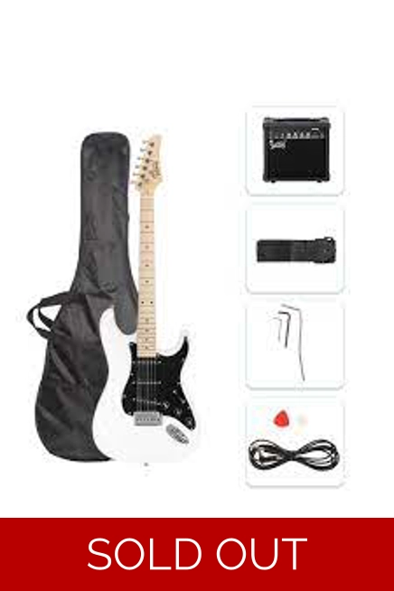 Glarry strat starter pack white