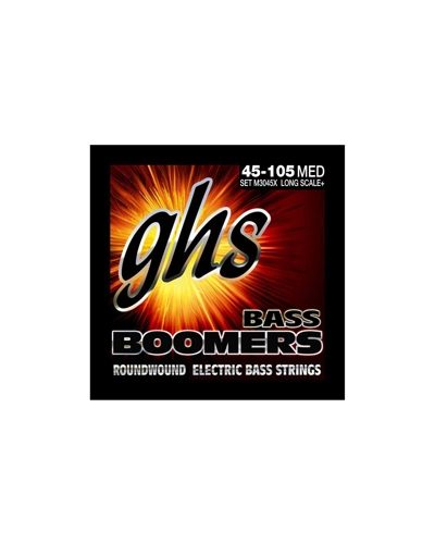 Ghs bass boomers 45-105 long scale