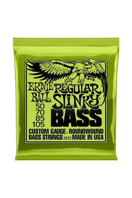 Ernie ball regular slinky bass strings 50-105