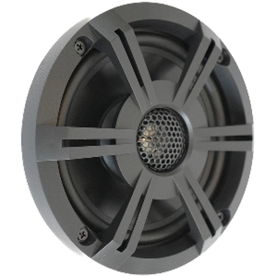 Banshee Marine 6.5" Marine Speaker - Black Sports Grille