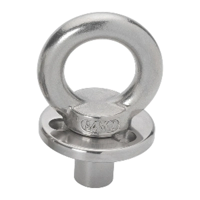 Barton Deck Plate w/Fixing & Eye w/Blanking Plug - M12 Eye