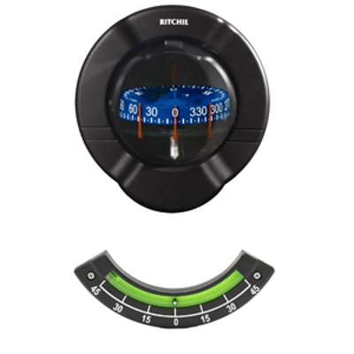 Ritchie SR-2 Venture Sail Boat Compass - Bulkhead Mount - Black