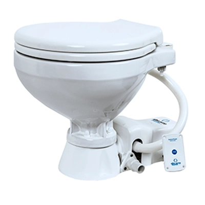 Albin Group Marine Toilet Standard Electric EVO Compact - 12V