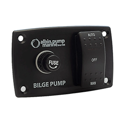 Albin Group 3-Way Bilge Panel - 12/24V Albin Group 3-Way Bilge Panel - 12/24V