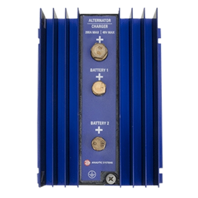 Analytic Systems Single Bank Battery Isolator, 200A, 40V
